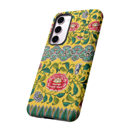 Chinese Floral Illustration by Owen Jones Phone Cases