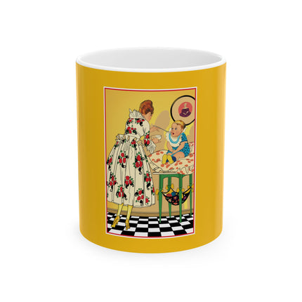Nurturing Elegance Ceramic Mug 11oz