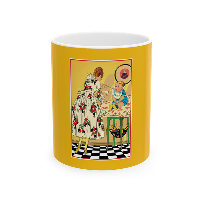 Nurturing Elegance Ceramic Mug 11oz