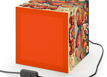 Jack-O’-Lantern Drums & The Kabuki Rabbit Light Cube Lamp