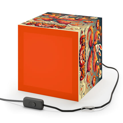 Jack-O’-Lantern Drums & The Kabuki Rabbit Light Cube Lamp