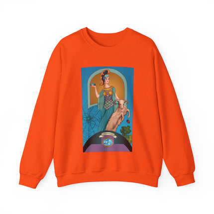 March & Aquamarine (Gem Series) by Sofia Chiostri Unisex Heavy Blend™ Crewneck Sweatshirt