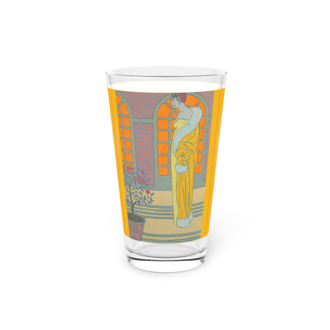 Sur Les Marches Du Jardin by Georges LePape Glass, 16oz