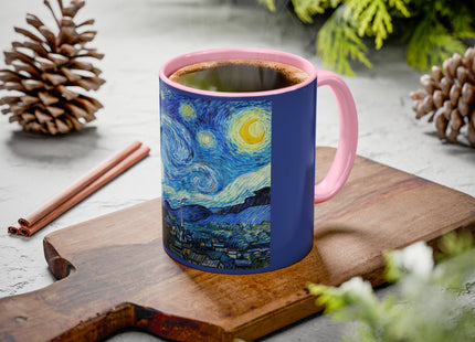 The Starry Night by Vincent Van Gogh Colorful Mugs (11oz, 15oz)