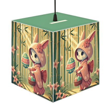 Geisha Kitten’s Easter Light Cube Lamp