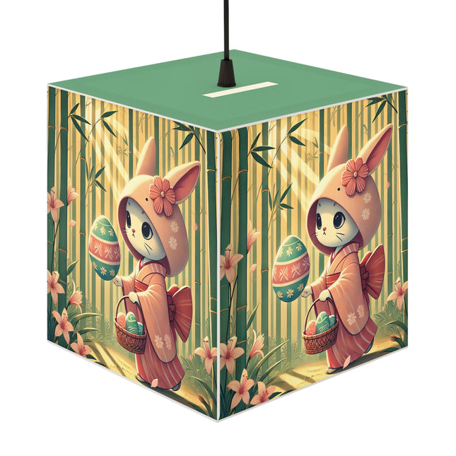 Geisha Kitten’s Easter Light Cube Lamp