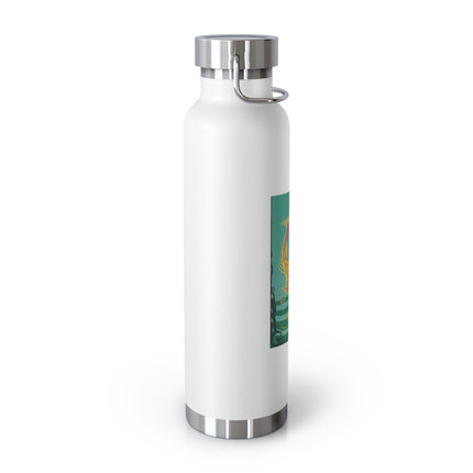 Golden Serenity Copper Vacuum Insulated Bottle, 22oz