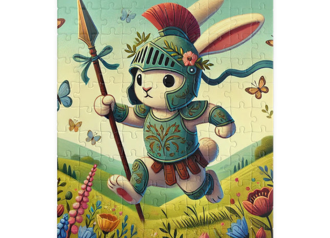 Rabbit Gladiator Puzzle (110, 252, 520-piece)