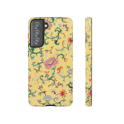 Flower Illustration by Owen Jones Phone Cases