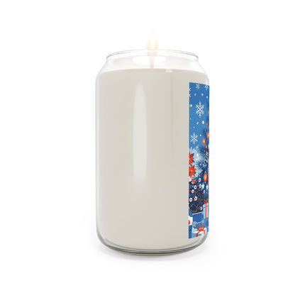 🎋❄️ The Winter Lantern Celebration Scented Soy Candle – Elegant Asian Christmas Fantasy