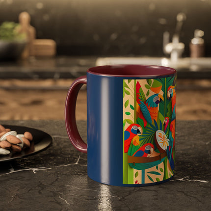 Colorful Macaws Colorful Mugs (11oz, 15oz)