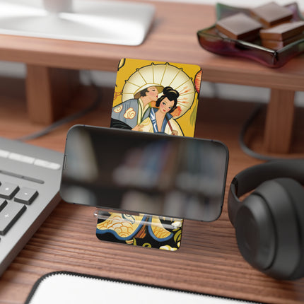 Golden Embrace Mobile Display Stand for Smartphones