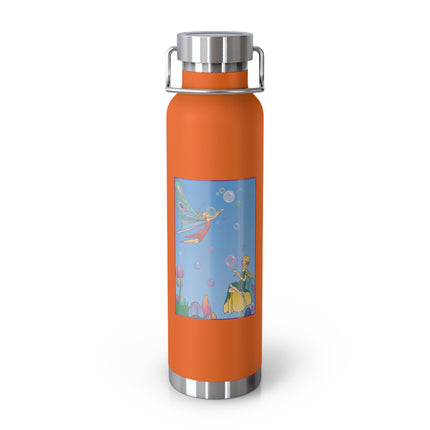 Blossoming Fairy Magic Copper Vacuum Insulated Bottle, 22 oz