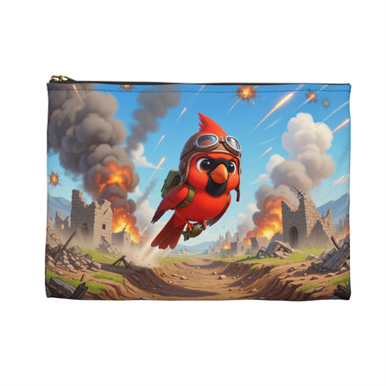 Cardinal Dive Bomber Accessory Pouch – Bold Aviator & Sky Adventure