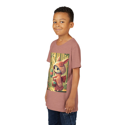 Geisha Kitten’s Easter Stroll Youth Short Sleeve Tee