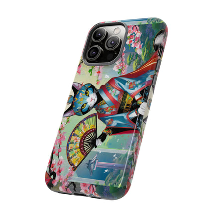 Cyberpunk Geisha Phone Cases