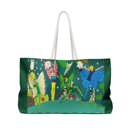Enchanting Fairies of A Midsummer Night's Dream Weekender Bag