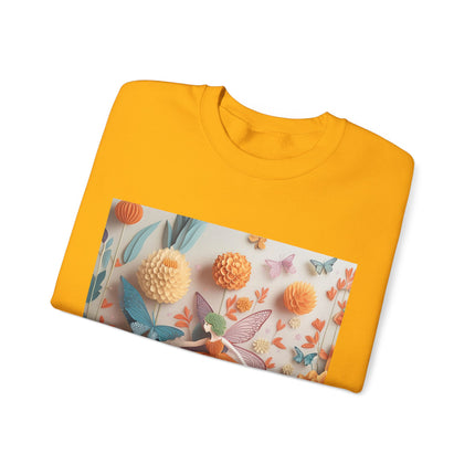 Dahlia Fairy Unisex Heavy Blend™ Crewneck Sweatshirt