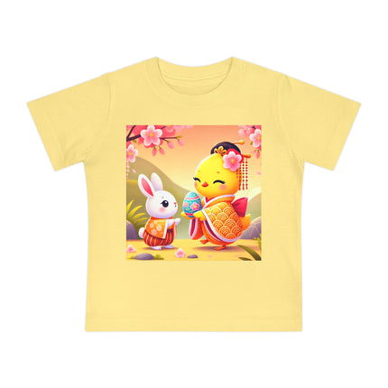 Whimsical Springtime Exchange Baby Short Sleeve T-Shirt