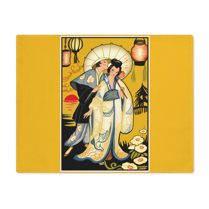 Golden Embrace Placemat, 1pc