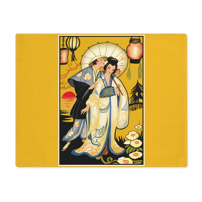Golden Embrace Placemat, 1pc