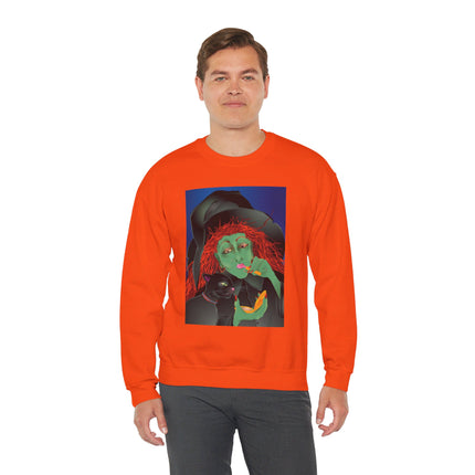 Mirror, Mirror A Witch's Touch Women’s Unisex Heavy Blend™ Crewneck Sweatshirt