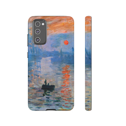 Sunrise by Claude Monet Phone Cases