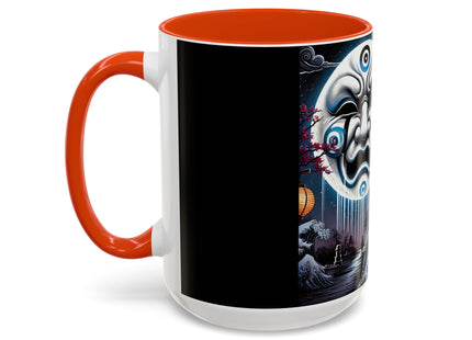Geisha’s Black Ink Tears Colorful Mugs (11oz, 15oz)