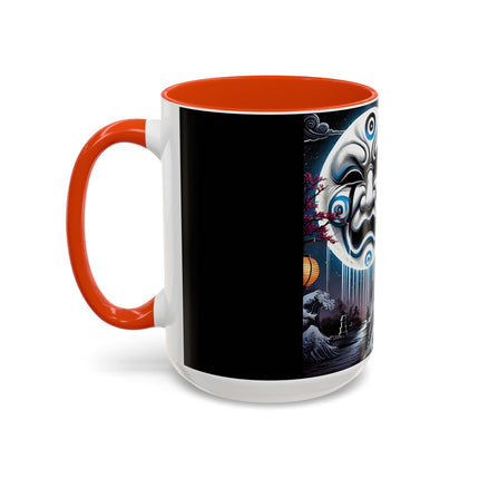 Geisha’s Black Ink Tears Colorful Mugs (11oz, 15oz)