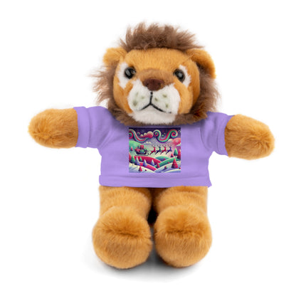 Festive Reindeer Flight Stuffed Animals with Tee