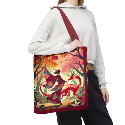 The Dragon Fairy’s Dance Tote Bag – Enchanted Grace & Spring Magic
