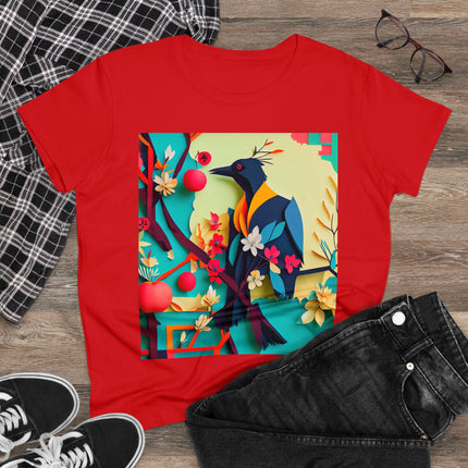 Curious Crow Women's Midweight Cotton Tee