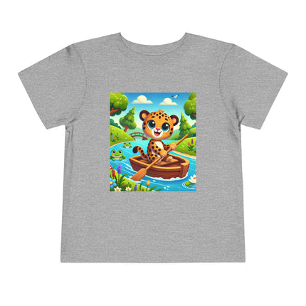 Little Explorer on the River Toddler Short Sleeve Tee
