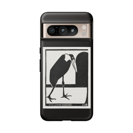 A Lame Marabou by Samuel Jessurun de Mesquita Phone Cases