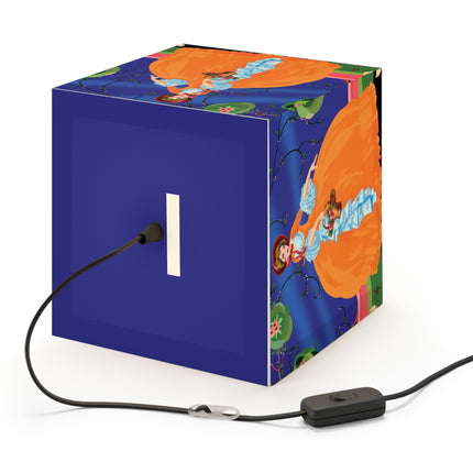 Spring Whispers Light Cube Lamp