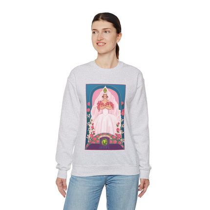 August & Peridot (from the Gem Series) by Sofia Chiostri Unisex Heavy Blend™ Crewneck Sweatshirt