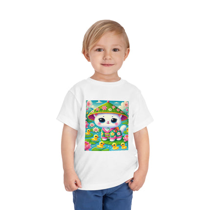 Lily Pond Stroll Toddler Short Sleeve Tee