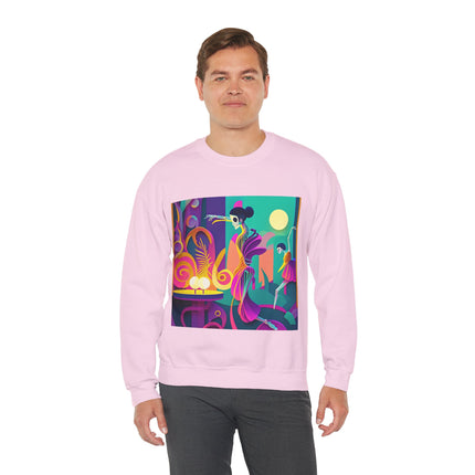 Dance of the Skeleton Ballerinas Unisex Heavy Blend™ Crewneck Sweatshirt