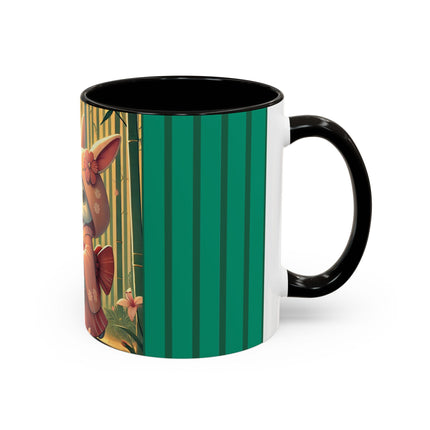 Geisha Kitten’s Easter Stroll Colorful Mugs (11oz, 15oz)