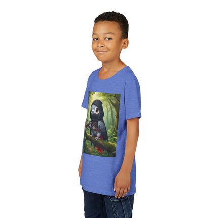 The African Grey Sentinel Youth Short Sleeve Tee
