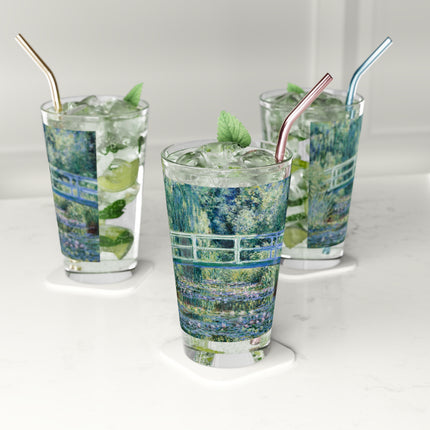 Water Lilies and Japanese Bridge by Claude Monet  Glass, 16oz