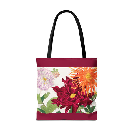 Dahlia by Tanigami Kônan Tote Bag (AOP)