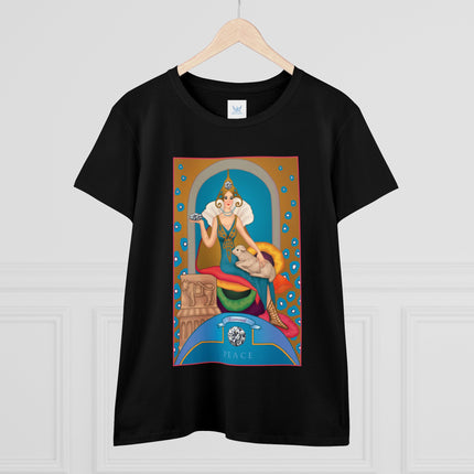 April & Diamond (from the Gem Series) by Sofia Chiostri Women's Midweight Cotton Tee