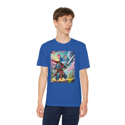 Cyber Samurai Rat Youth Competitor Tee