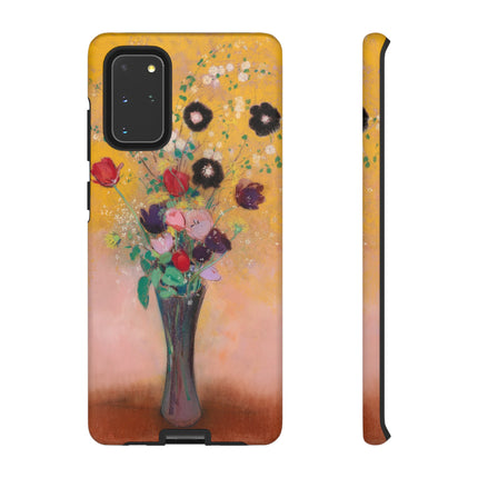 Vase of Flowers by Odilon Redon Phone Cases