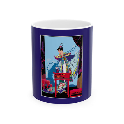 A Visual Journey by Umberto Brunelleschi Ceramic Mug 11oz