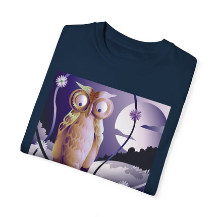 The Startled Pumpkin Unisex Garment-Dyed T-shirt