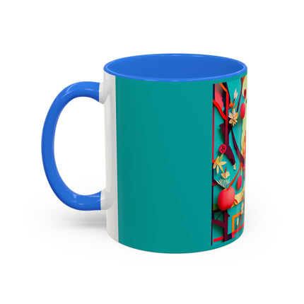 Curious Crow Colorful Mugs (11oz, 15oz)