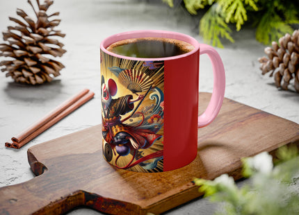 Theatrical Mouse on a Mission Colorful Mugs (11oz, 15oz)