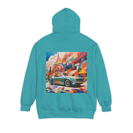 1969 Dodge Charger Daytona Unisex Garment-Dyed Hoodie
